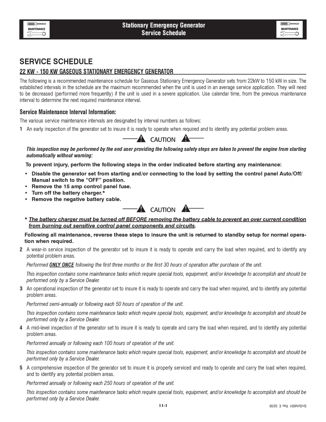 Grandstream Networks 005261-0 owner manual Service Schedule 