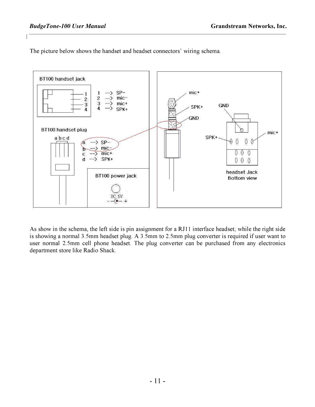 Grandstream Networks 100 Series user manual Grandstream Networks, Inc 