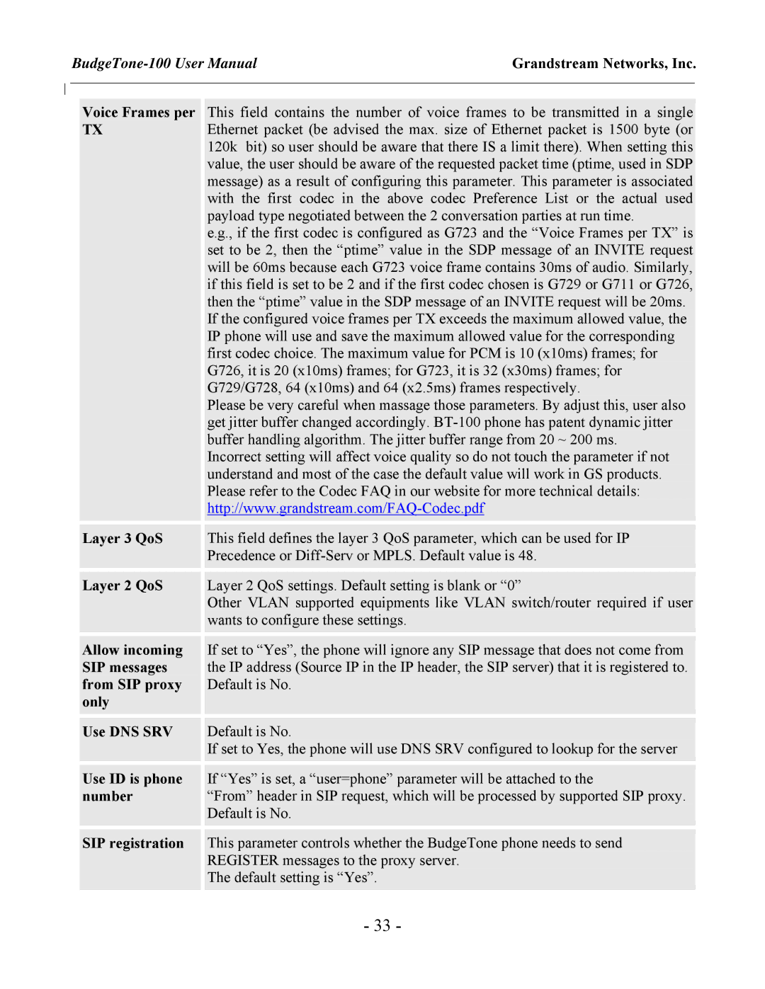 Grandstream Networks 100 Series user manual Grandstream Networks, Inc 