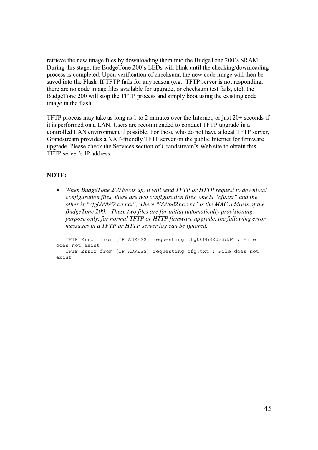 Grandstream Networks 200 Series user manual 