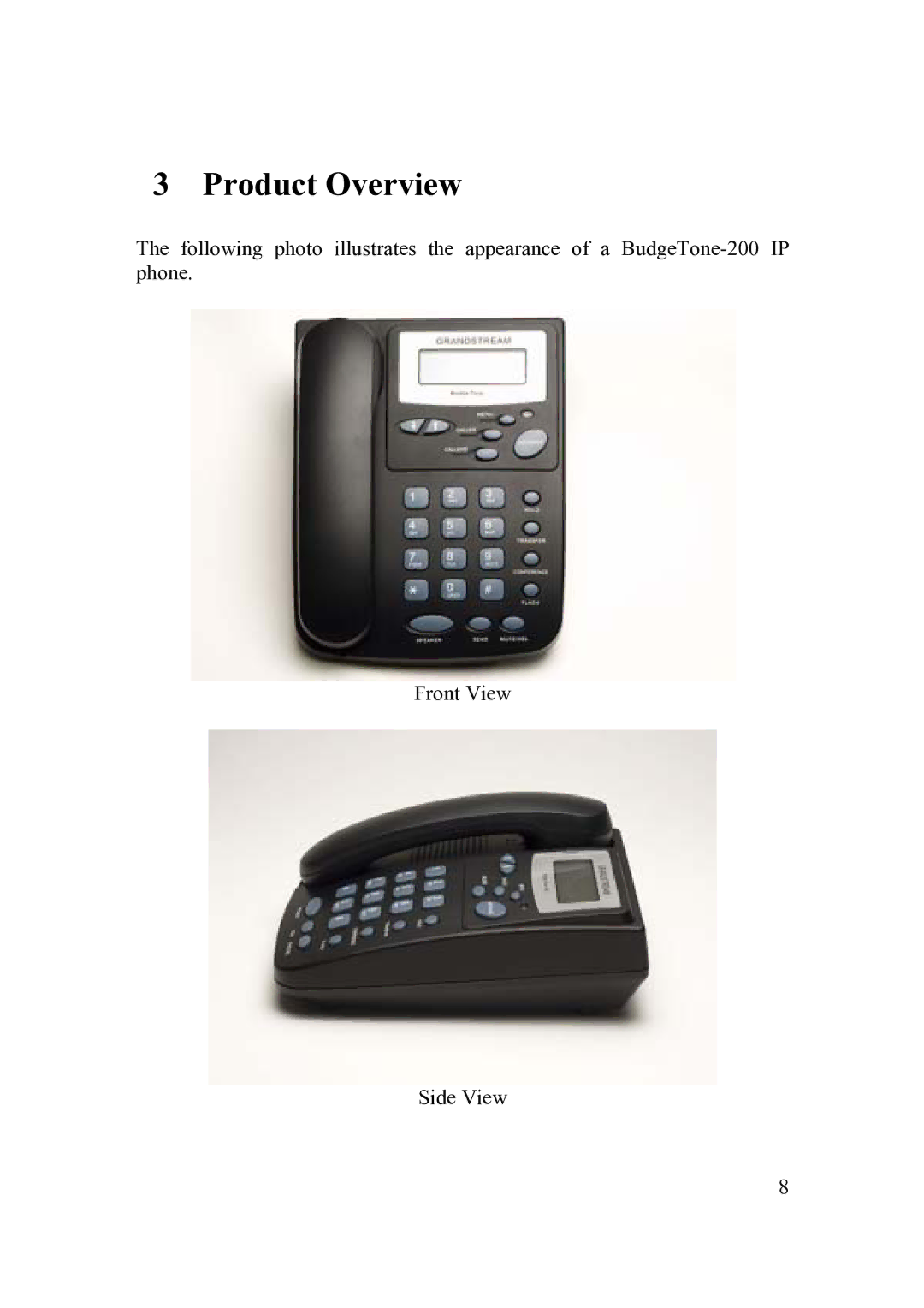 Grandstream Networks 200 Series user manual Product Overview 