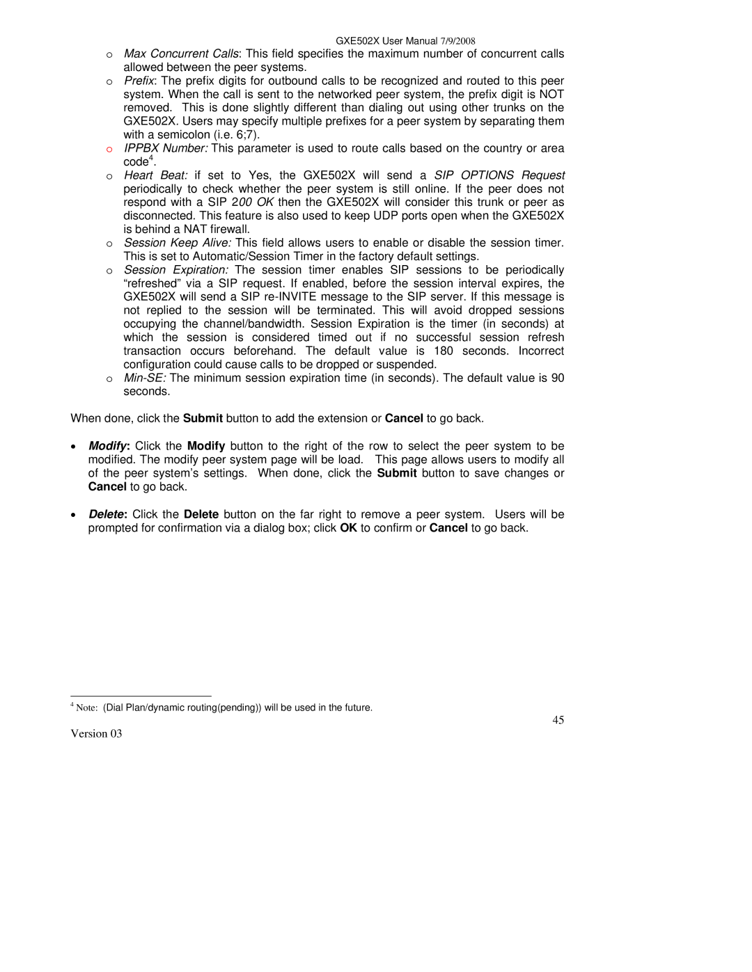 Grandstream Networks GXE502X user manual Version 