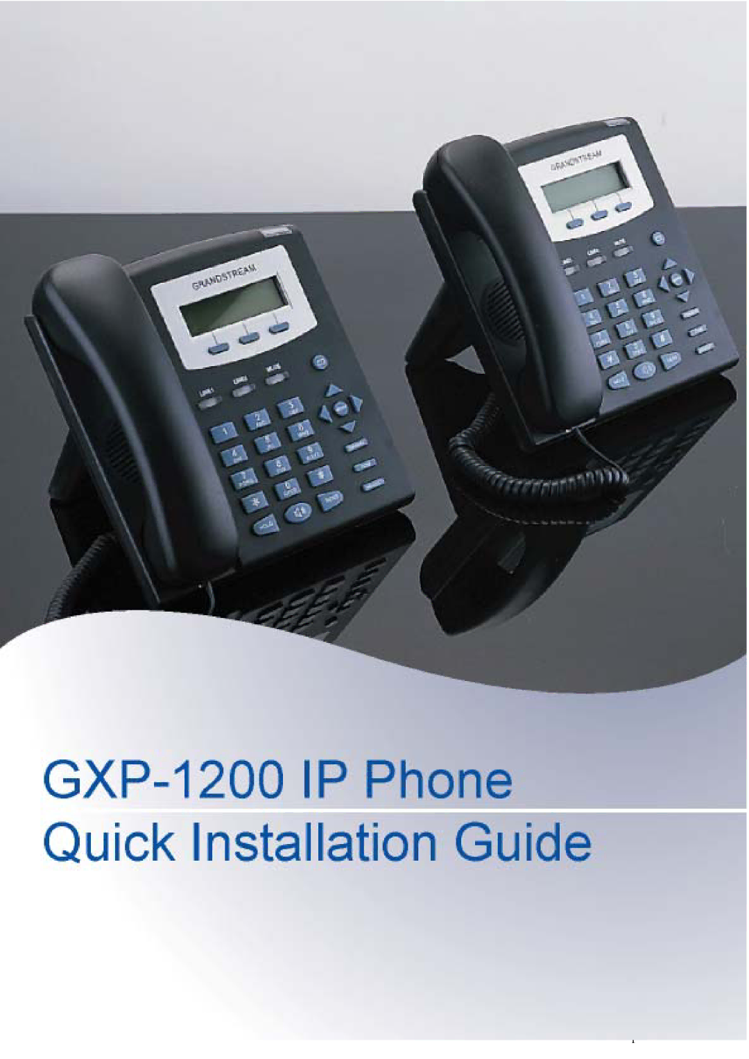 Grandstream Networks GXP-1200 manual 