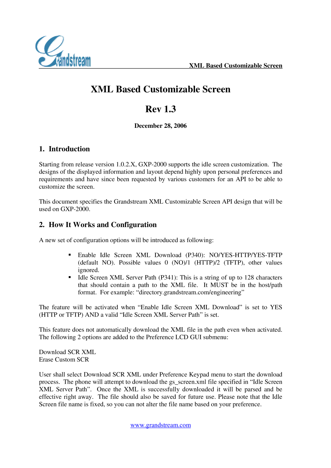 Grandstream Networks GXP-2000 manual Introduction, How It Works and Configuration 