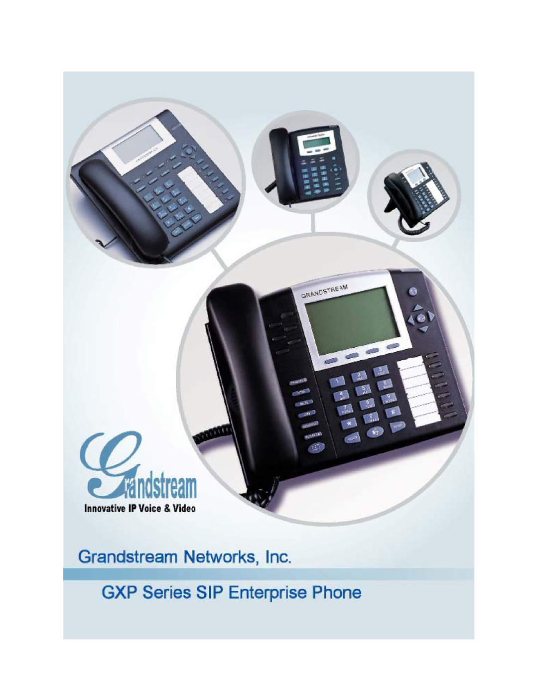 Grandstream Networks GXP Series manual 