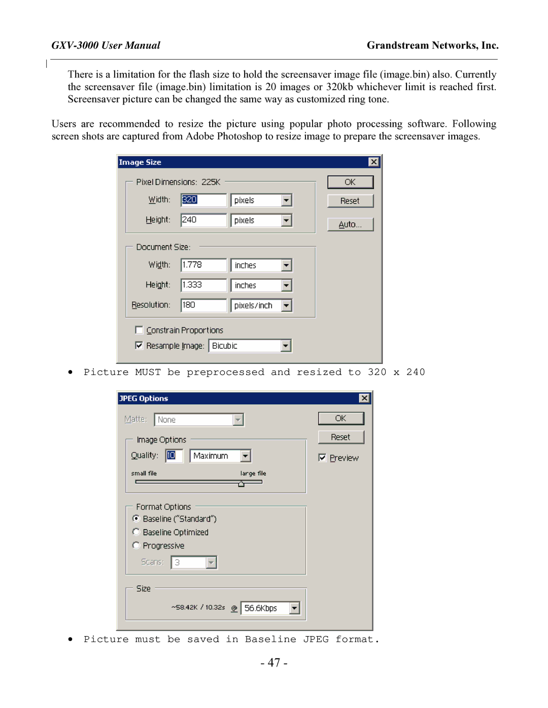 Grandstream Networks GXV-3000 user manual Grandstream Networks, Inc 