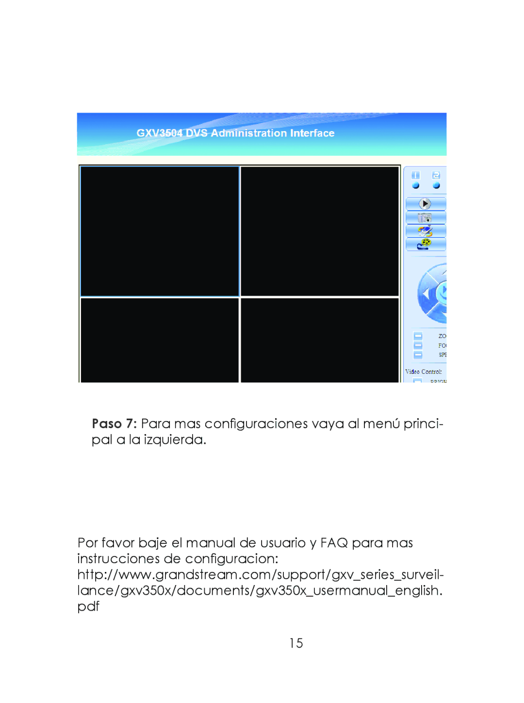 Grandstream Networks GXV3504 warranty 