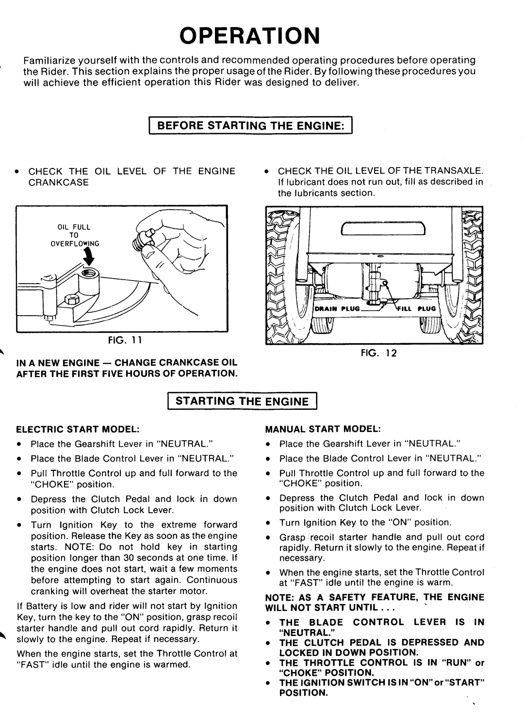 Gravely 205640 manual 