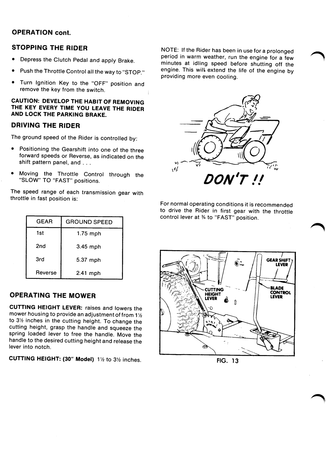 Gravely 205640 manual 