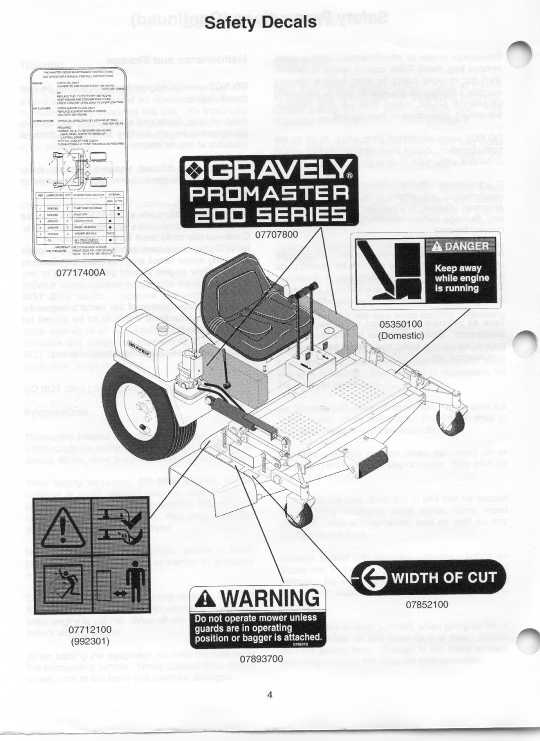 Gravely 992 manual 