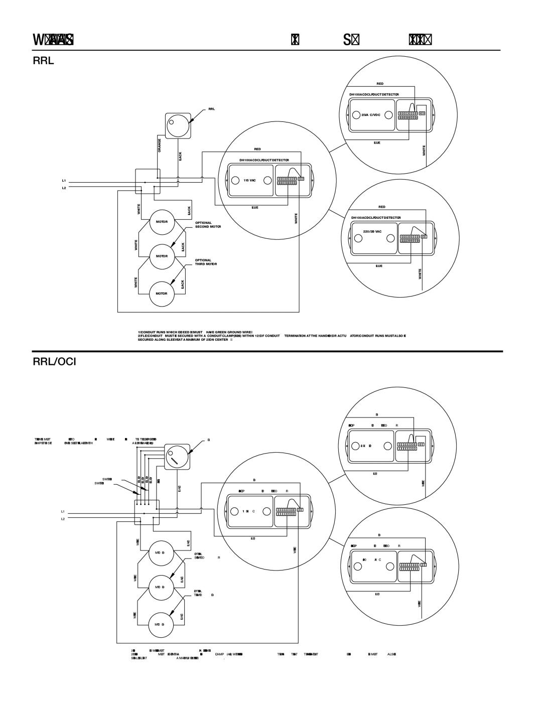 Greenheck Fan DH100ACDCLP specifications Rrl/Oci 