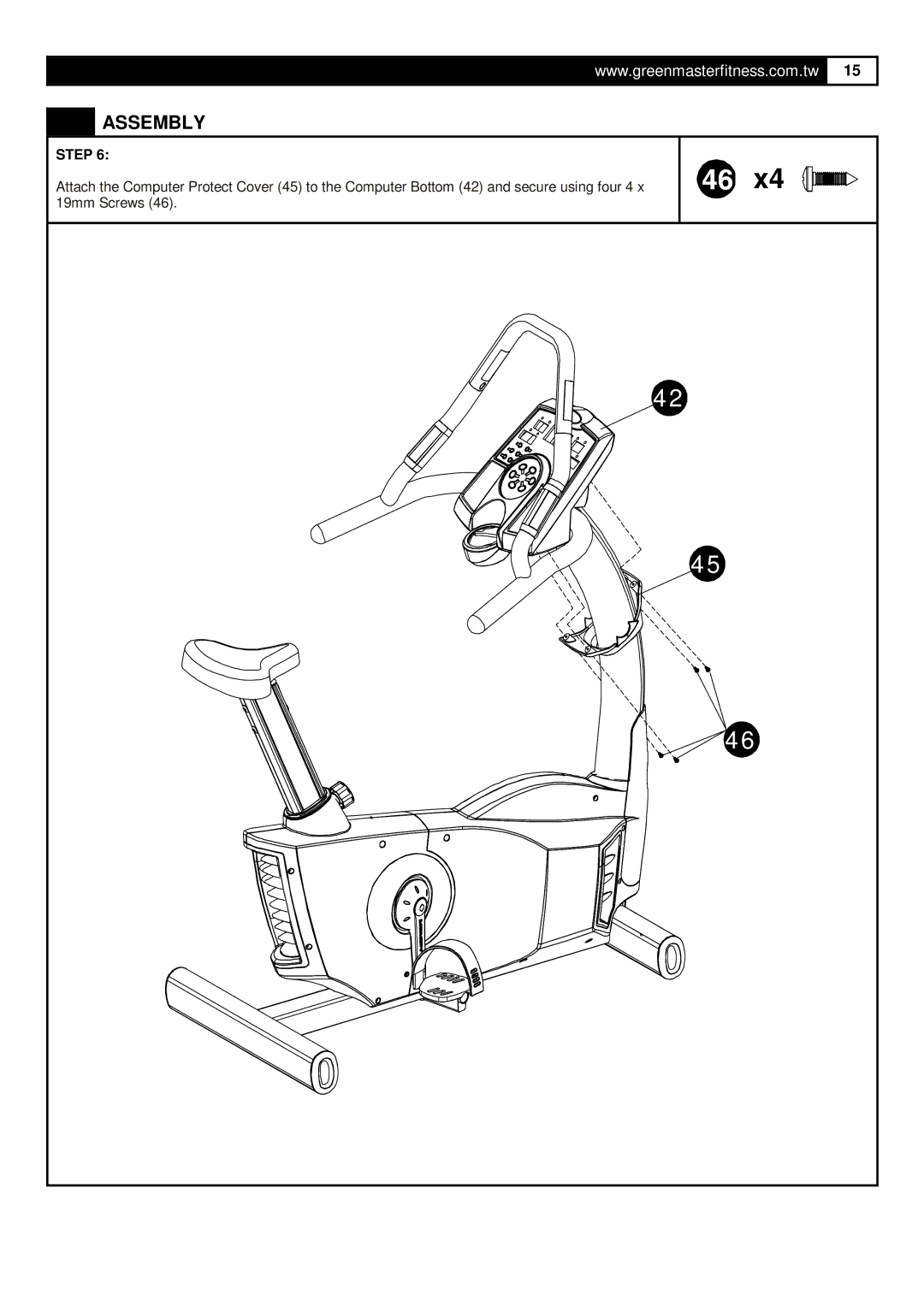 Greenmaster UB5 manual Assembly 