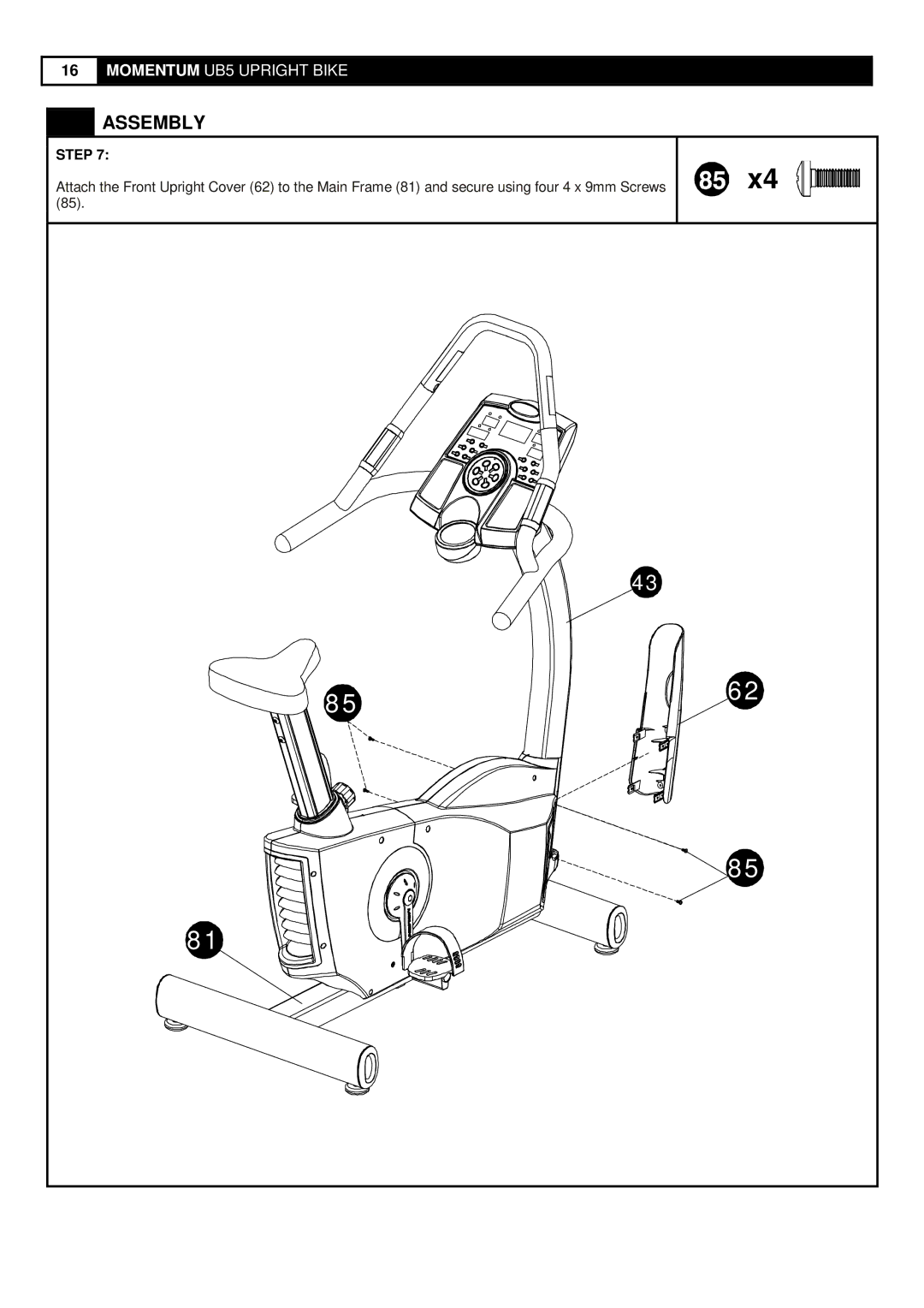 Greenmaster UB5 manual 8562 