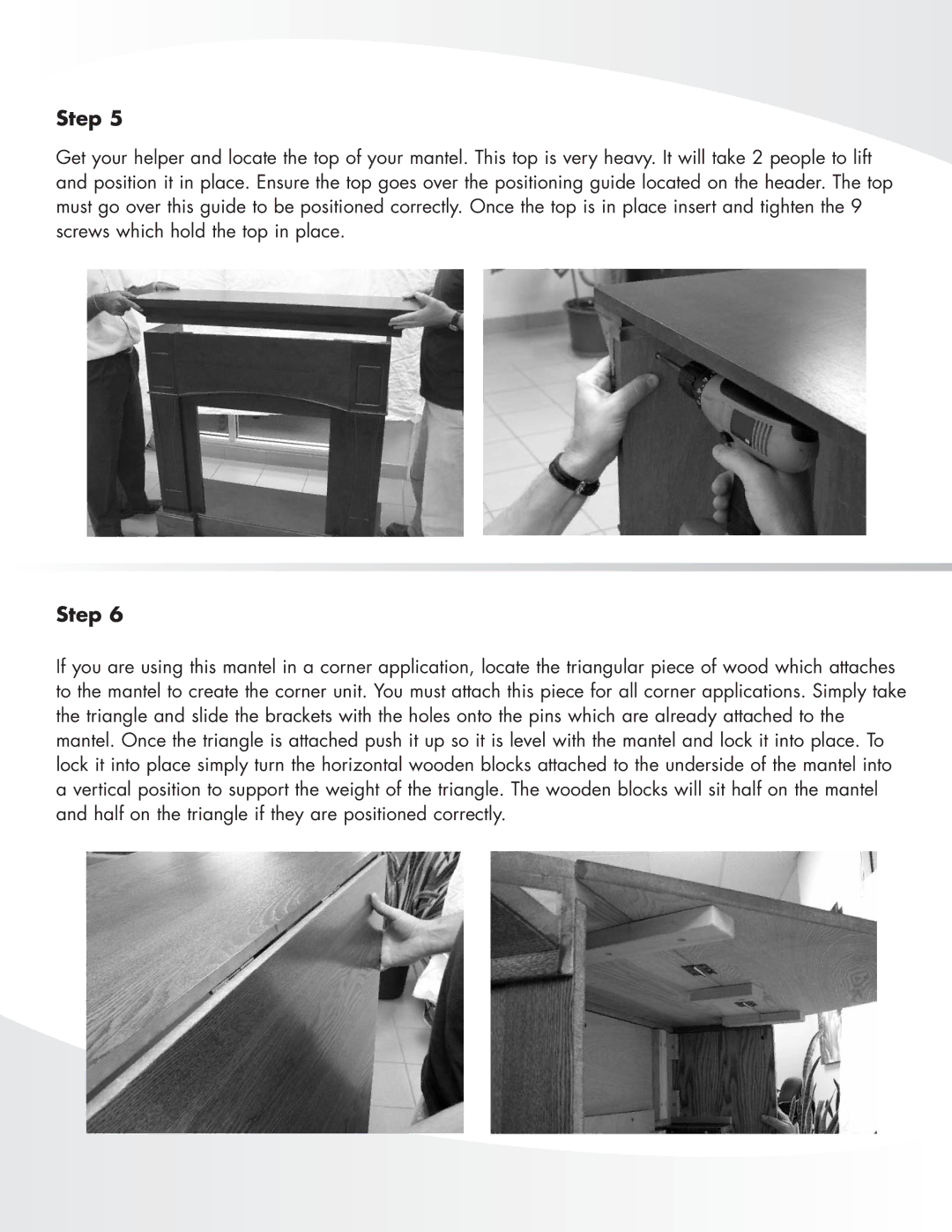 Greenway Home Products MM281CBL manual Step 