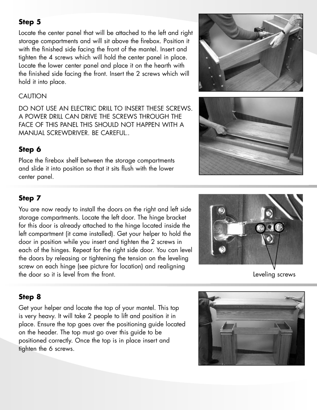 Greenway Home Products MM284SCH, MM284SOK manual Step 