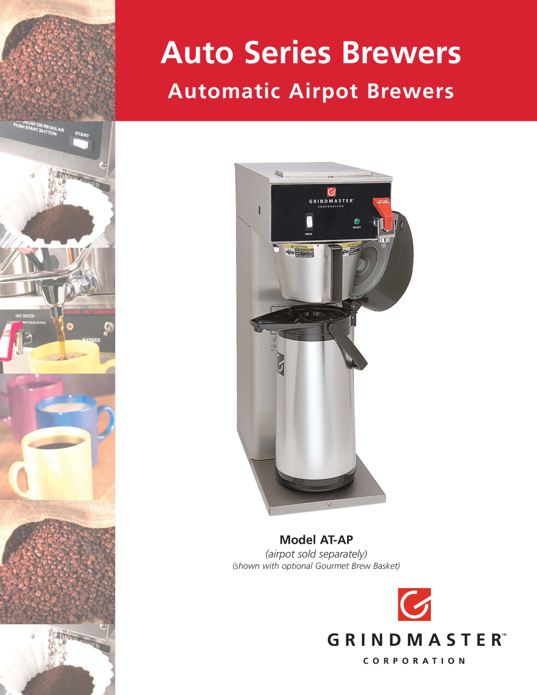 Grindmaster AT-AP manual Auto Series Brewers 