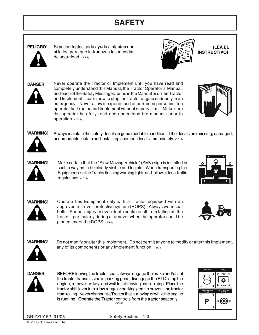 Grizzly 52 manual ¡LEA EL Instructivo 