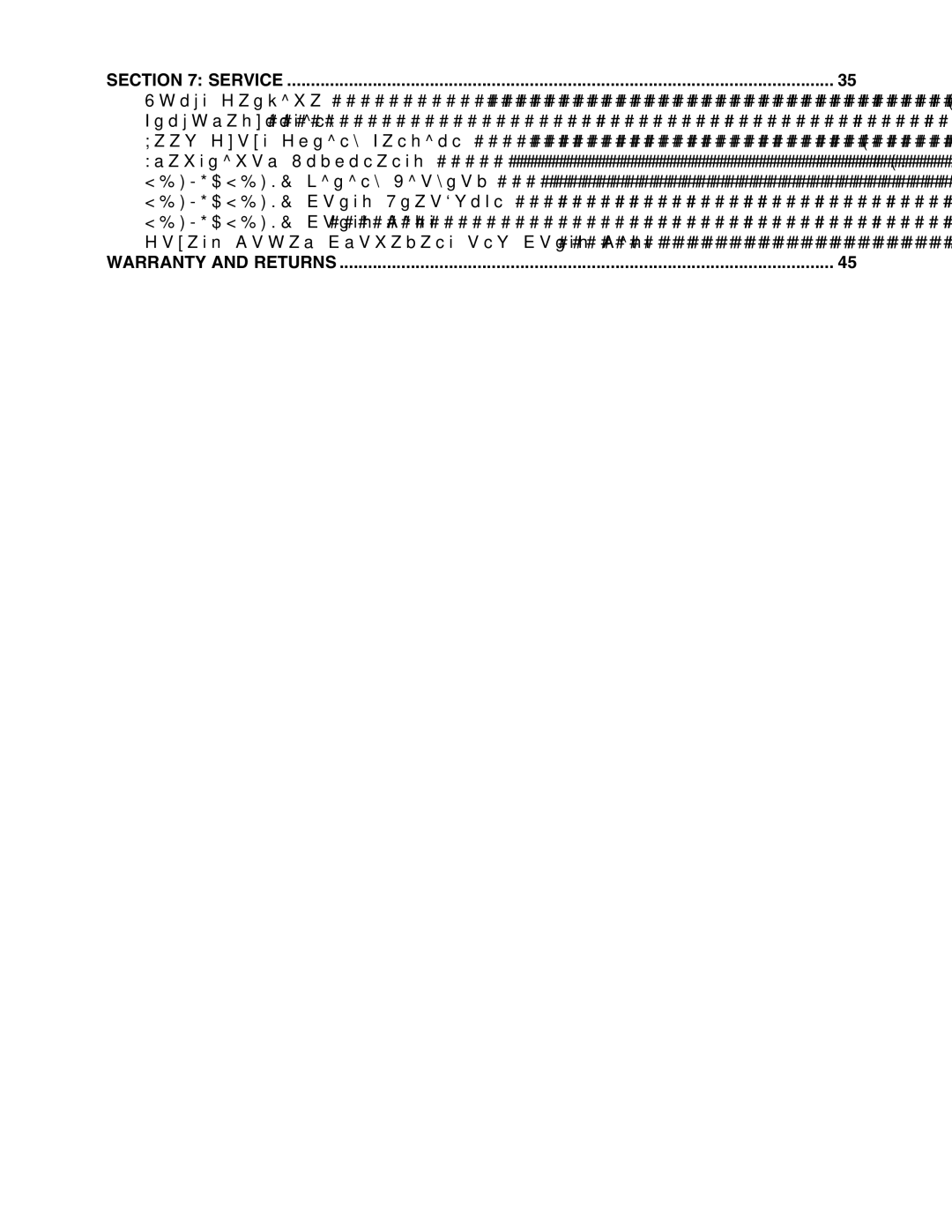 Grizzly G0485 manual 