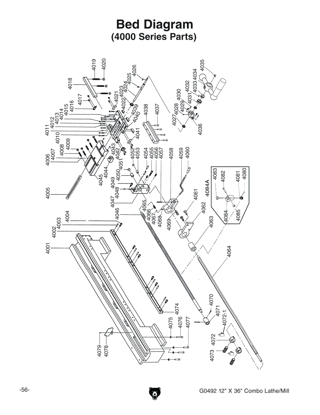 Grizzly G0492 manual 