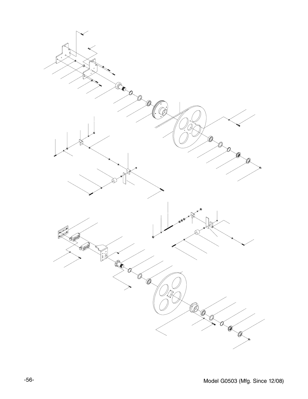 Grizzly instruction manual Model G0503 Mfg. Since 12/08 