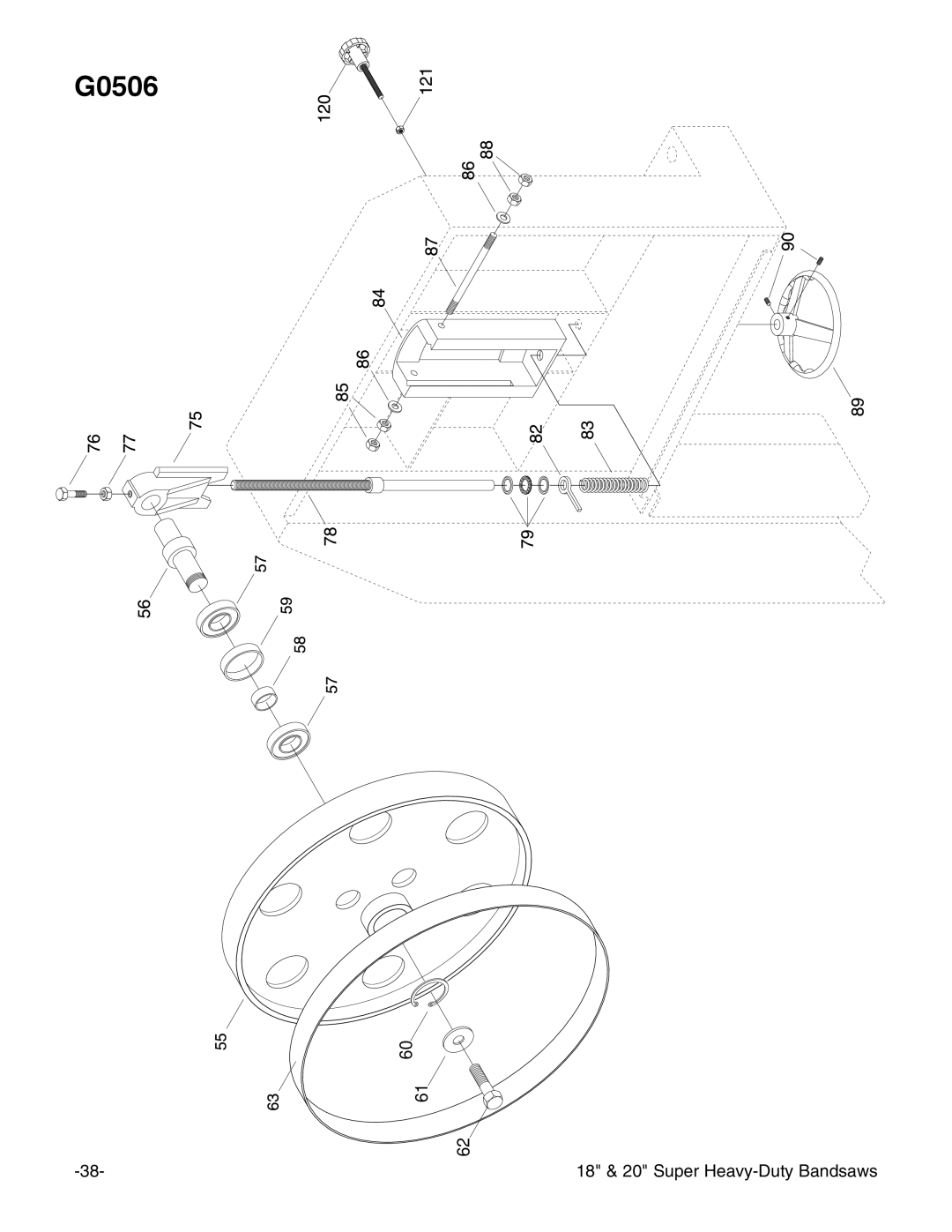 Grizzly G0506, G0507, G0511 instruction manual 