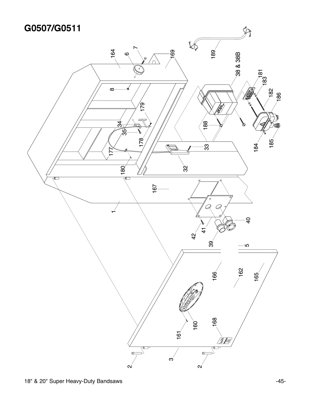 Grizzly G0506 instruction manual G0507/G0511 