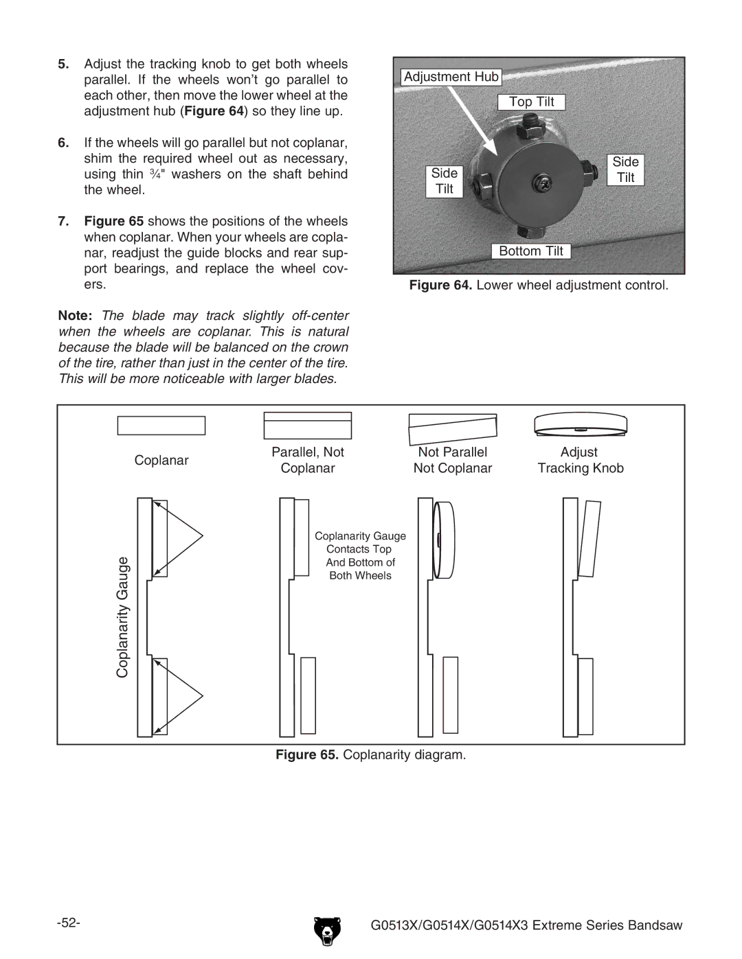 Grizzly G0513X, G0514X3 owner manual Coplanarity Gauge 