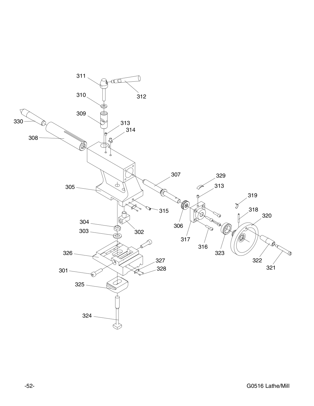 Grizzly G0516 instruction manual 