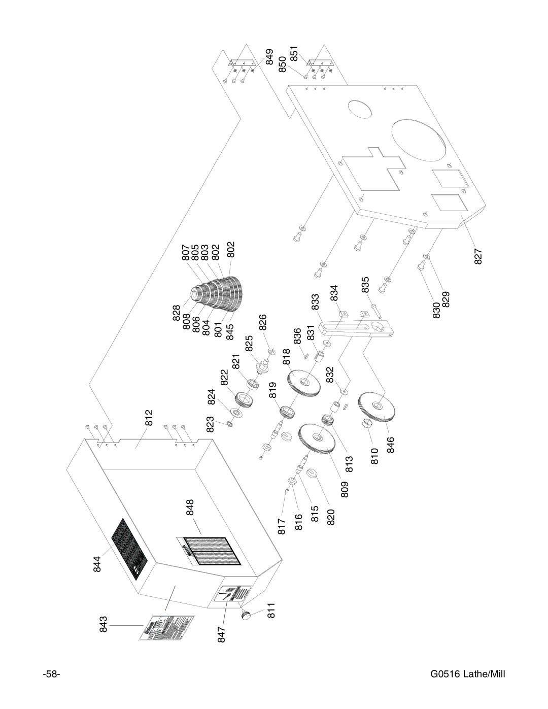 Grizzly G0516 instruction manual 