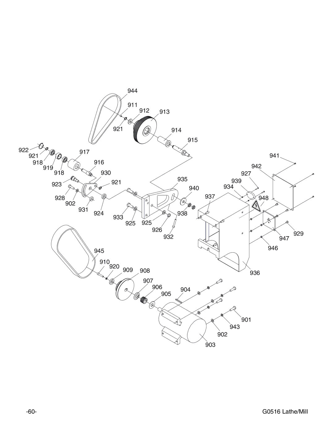 Grizzly G0516 instruction manual 