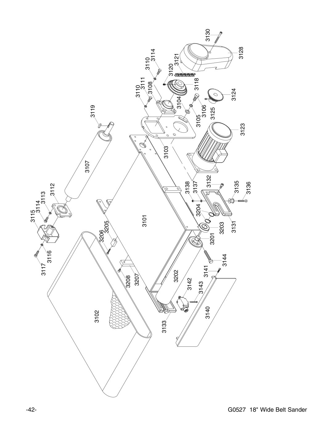 Grizzly G0527 instruction manual 3132 