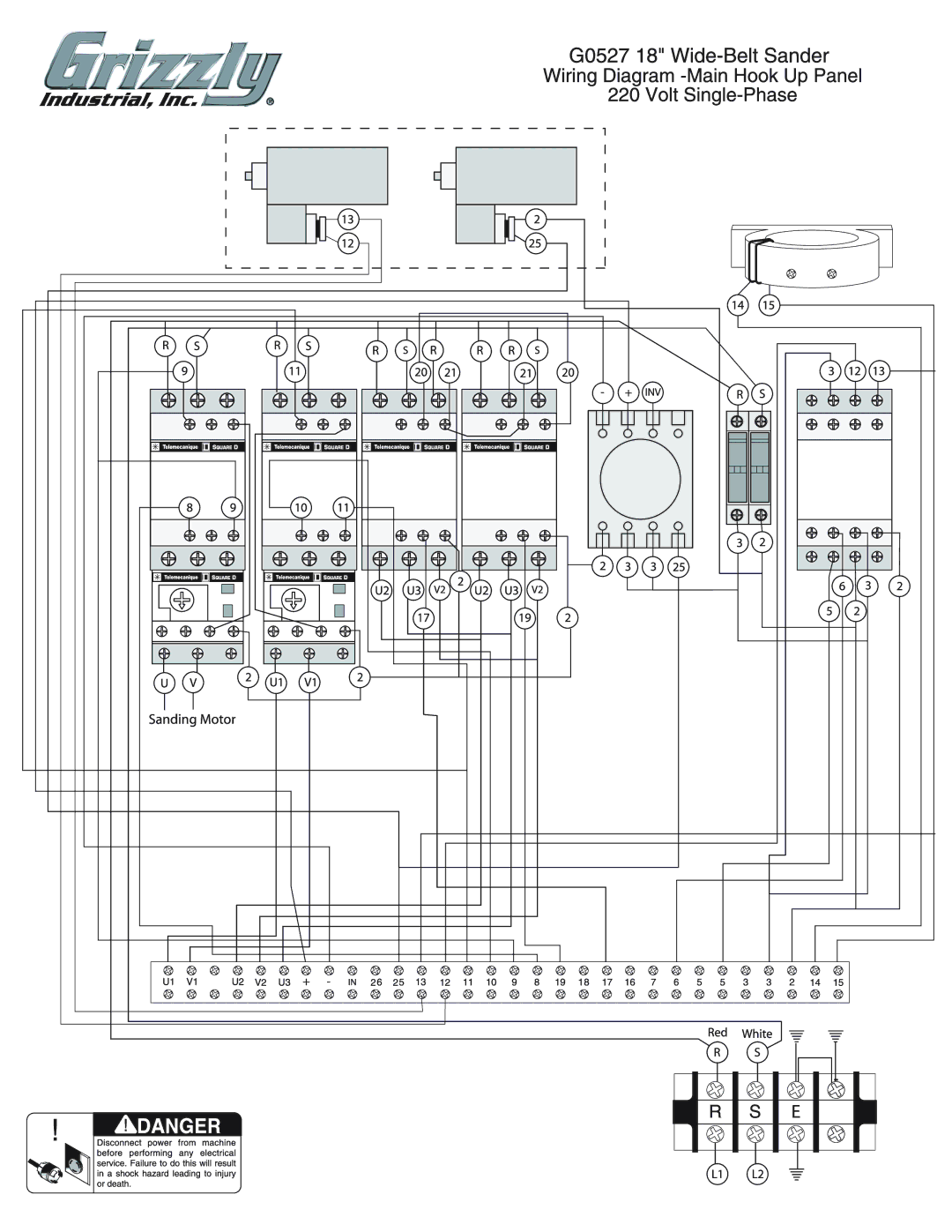 Grizzly G0527 instruction manual 