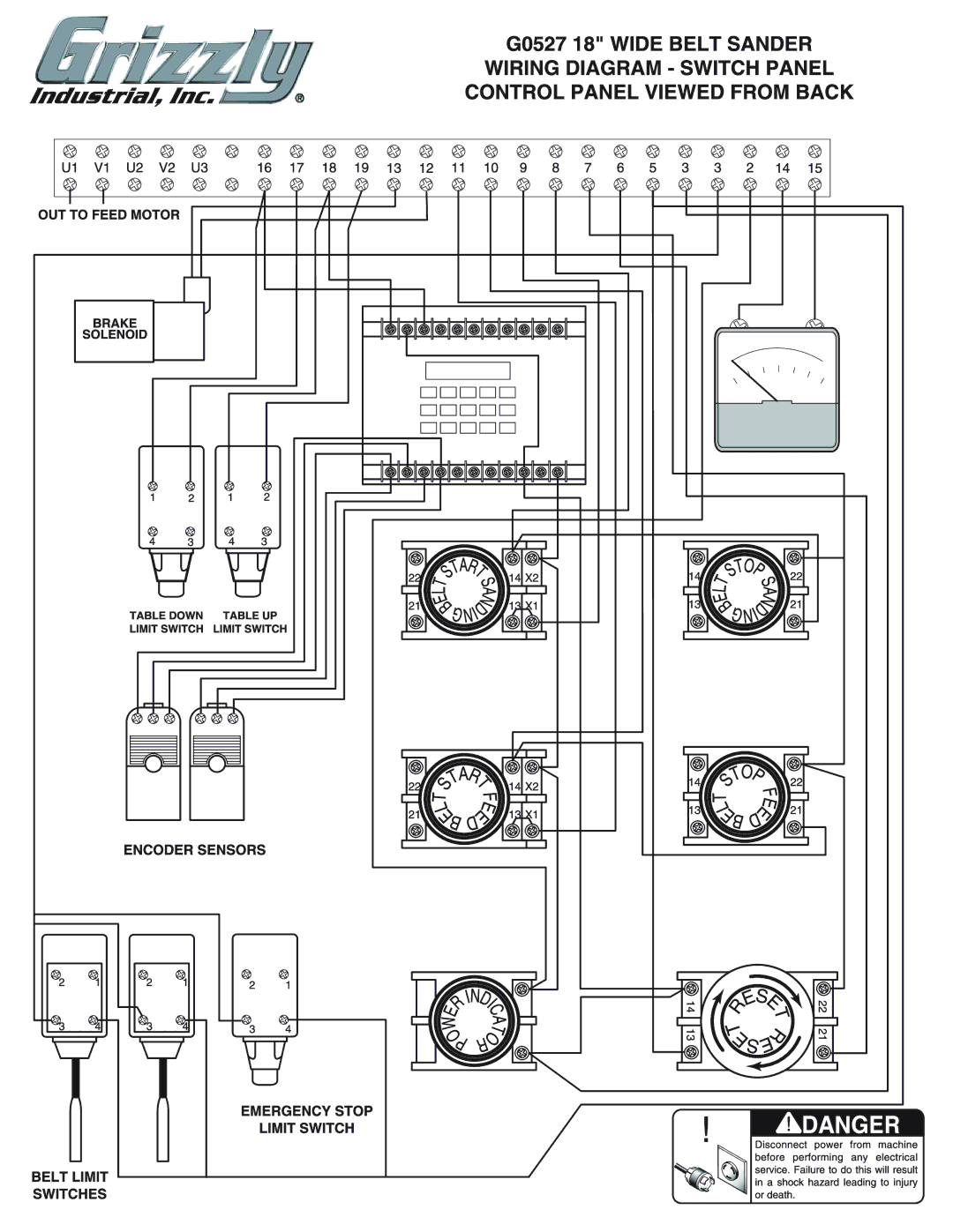 Grizzly G0527 instruction manual 