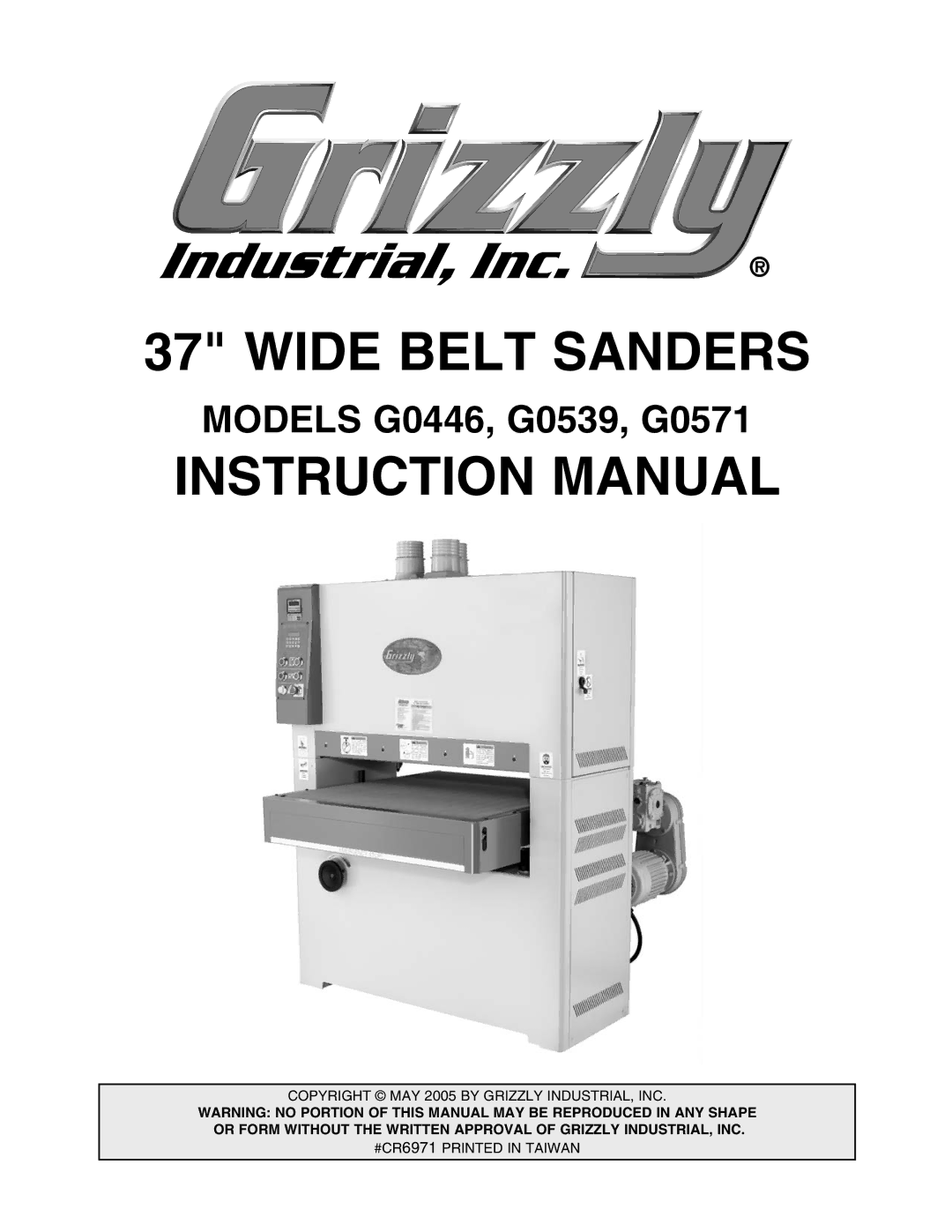 Grizzly G0446, G0539 manual 3425#4/.5-!.5, $%,3    