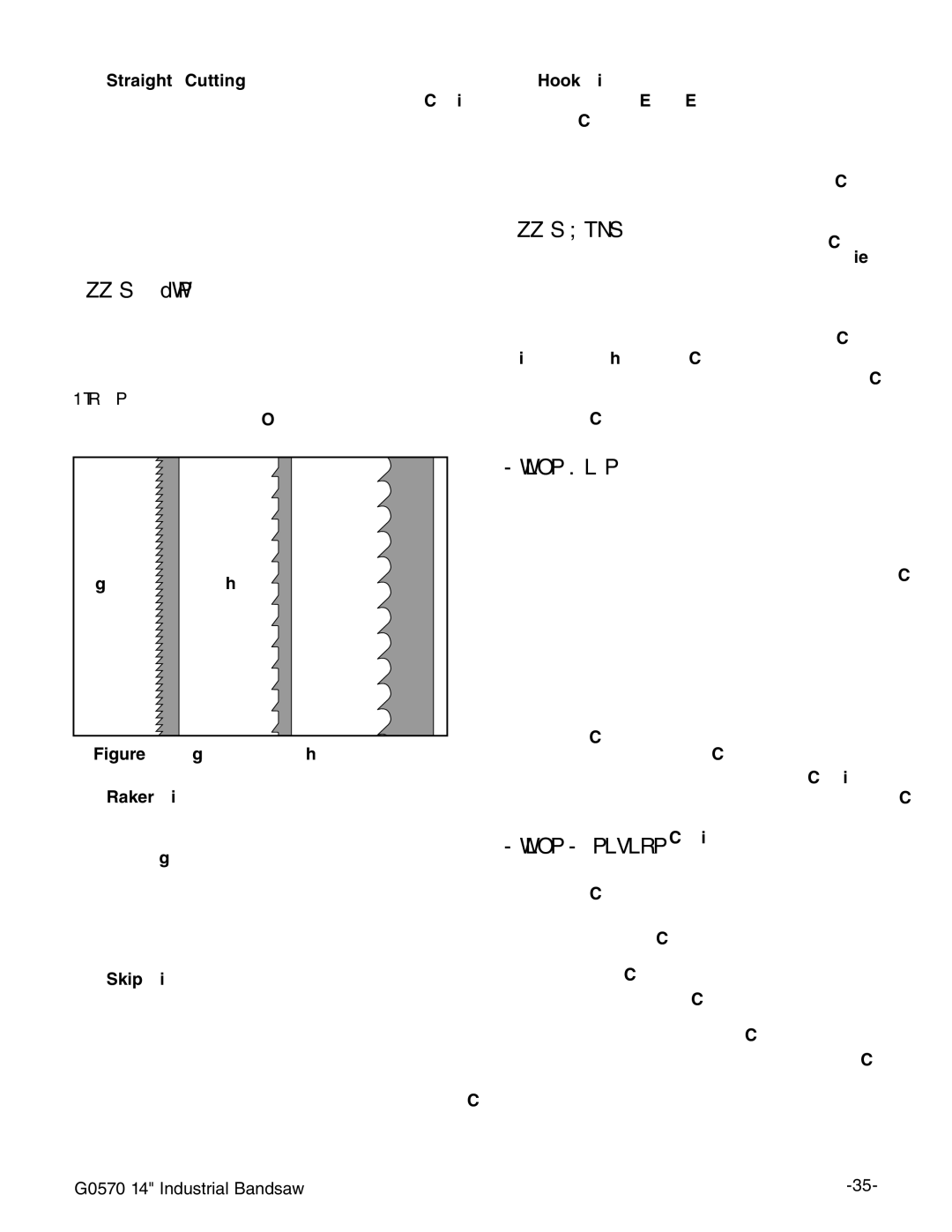 Grizzly G0570 manual ™, ZcZgViZbdgZZVilaZXjiic\#, XjiiVcgV`ZgWaVYZh# 