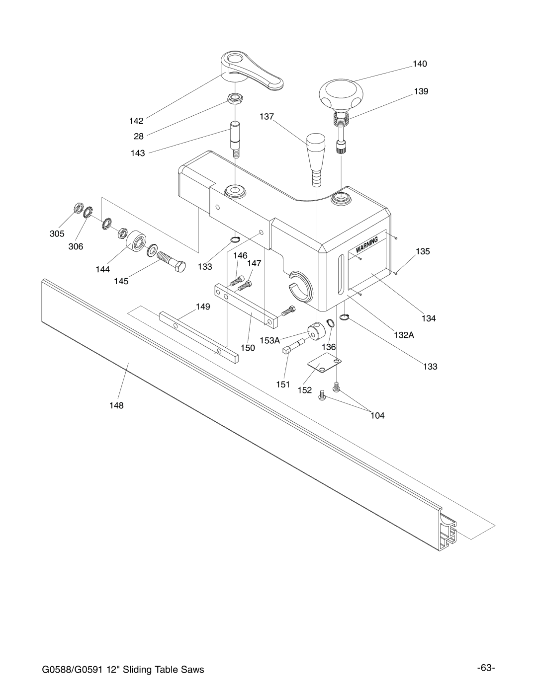 Grizzly instruction manual G0588/G0591 12 Sliding Table Saws 