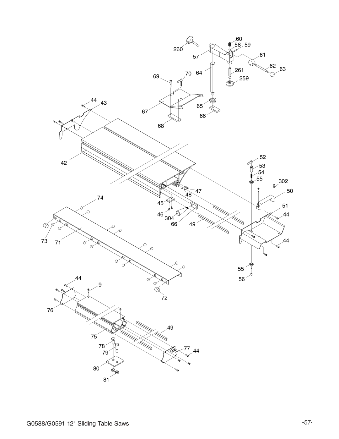 Grizzly owner manual G0588/G0591 12 Sliding Table Saws 