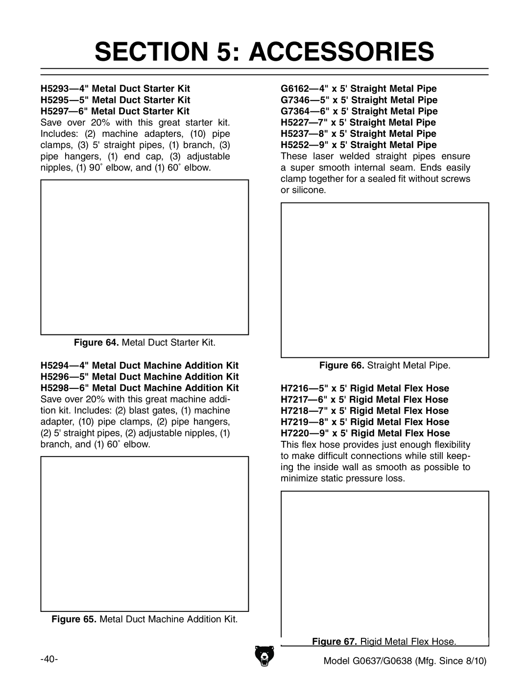 Grizzly G0637 owner manual Accessories, BZiVa9jXiHiVgiZg@i# 