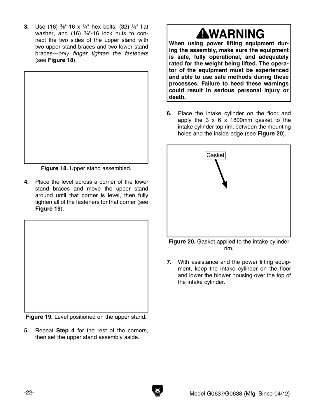 Grizzly G0637 owner manual JeeZghiVcYVhhZbWaZY#, Vh`Zi 