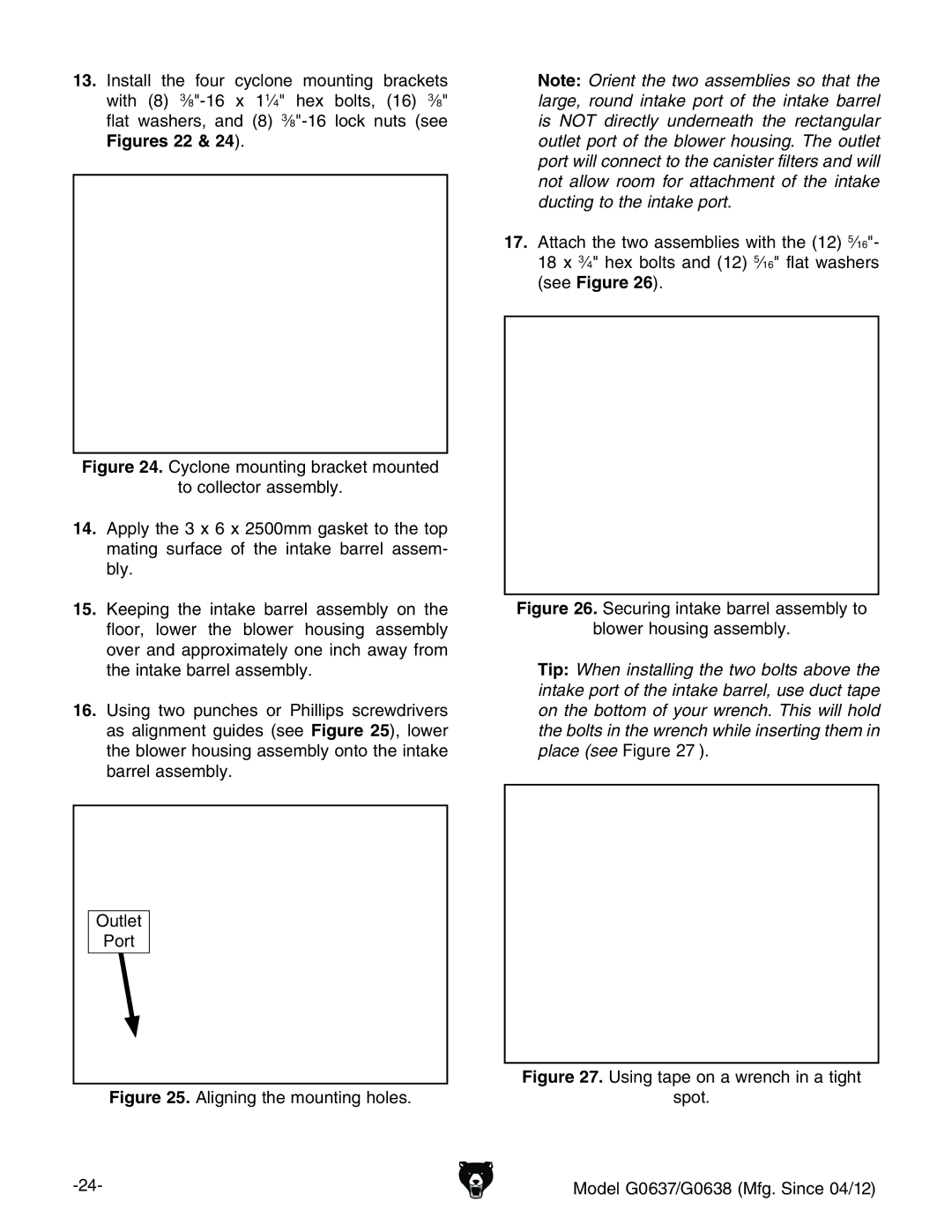 Grizzly G0637 owner manual 8nXadcZbdjcic\WgVX`ZibdjciZY IdXdaaZXidgVhhZbWan#, 6a\cc\iZbdjcic\daZh# 