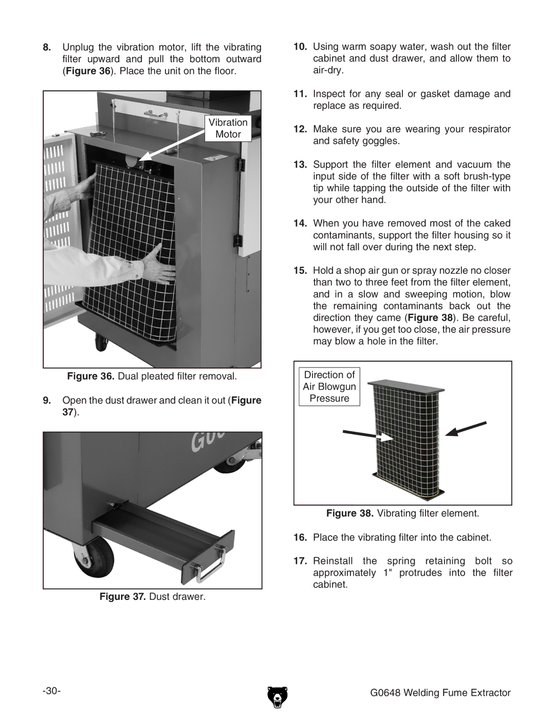 Grizzly G0648 owner manual 