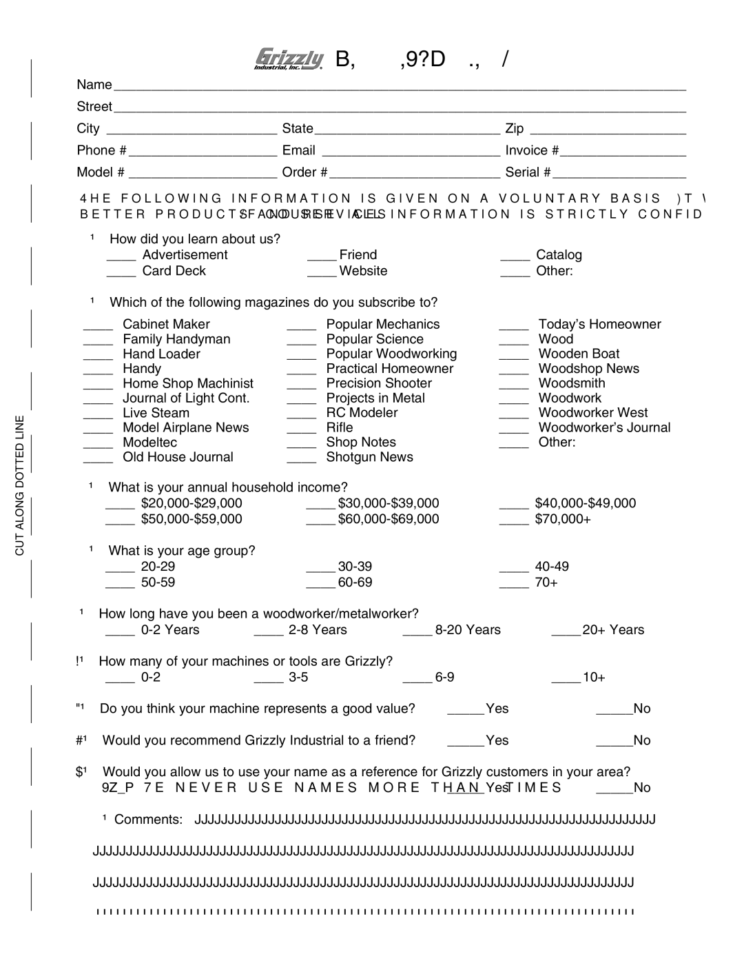 Grizzly G0657, G0658 owner manual 22!.49 #!2$ 