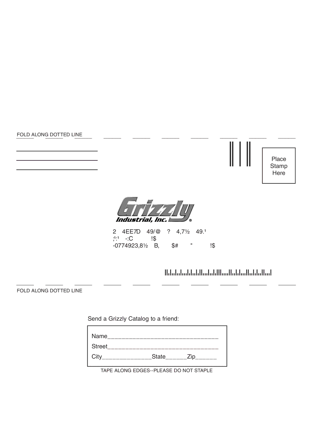 Grizzly G0658, G0657 owner manual 99.$5342!, .# 0//88 %,,.!- 7!  