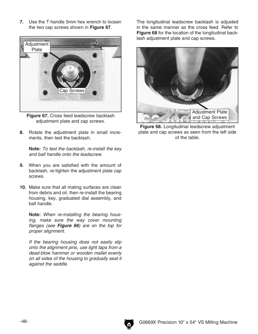 Grizzly g0669X owner manual 