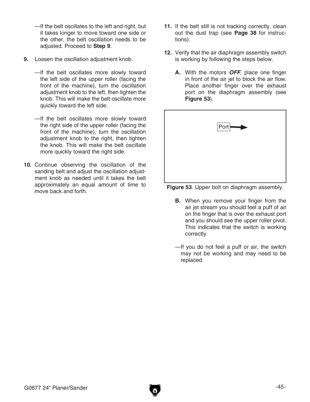 Grizzly G0677 owner manual  AddhZciZdhXaaVidcVYjhibZci`cdW#, Edgi 