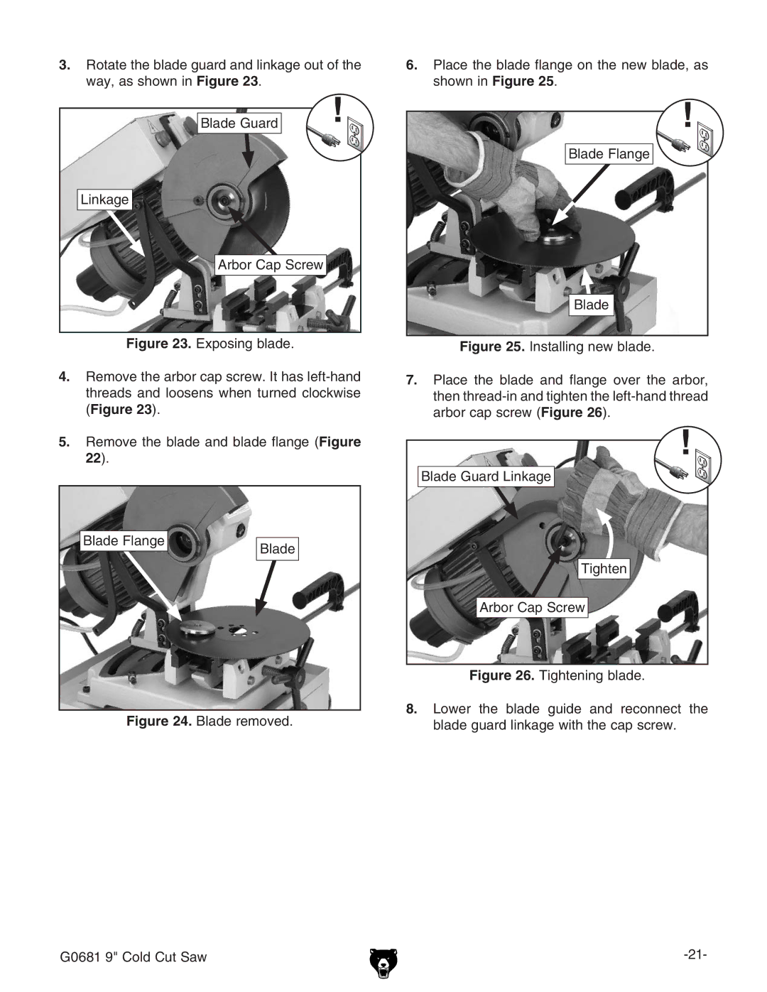 Grizzly G0681 owner manual 22#, chiVaac\cZlWaVYZ# 