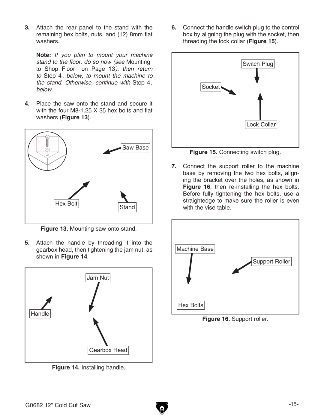 Grizzly G0682 owner manual LVhZgh # HVl7VhZ =Zm7dai HiVcY, ?VbCji =VcYaZ ZVgWdm=ZVY, HliXEaj\ HdX`Zi AdX`8daaVg 