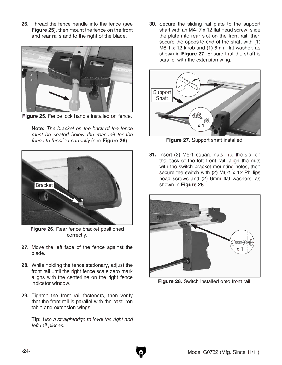 Grizzly G0732 owner manual 7gVX`Zi, Hjeedgi HVi 