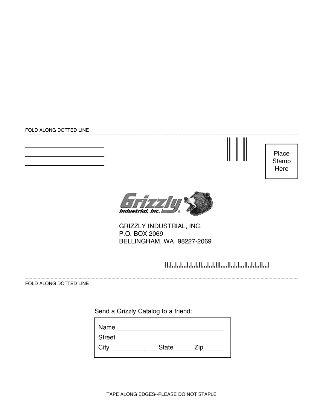 Grizzly G1019 instruction manual Grizzly INDUSTRIAL, INC 