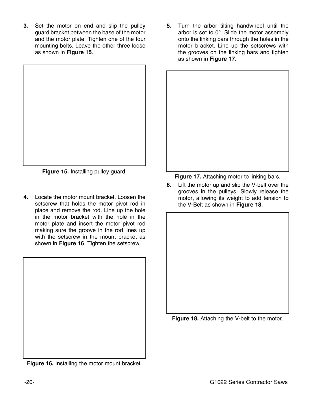 Grizzly G1022ZFX instruction manual 